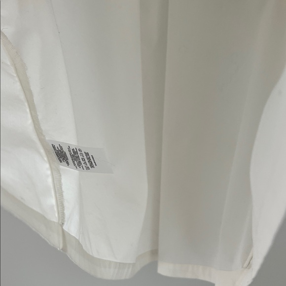 LOFT Cream Lace Flutter Sleeve Top NWT Size L - Picture 10 of 14